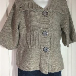 Free People buttoned sweater